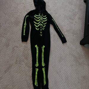 Skeleton Onesie with glow in the dark Bones